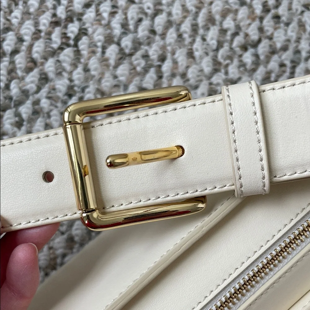 Arket Cream Women's Shoulder Bag - Picture 12 of 14